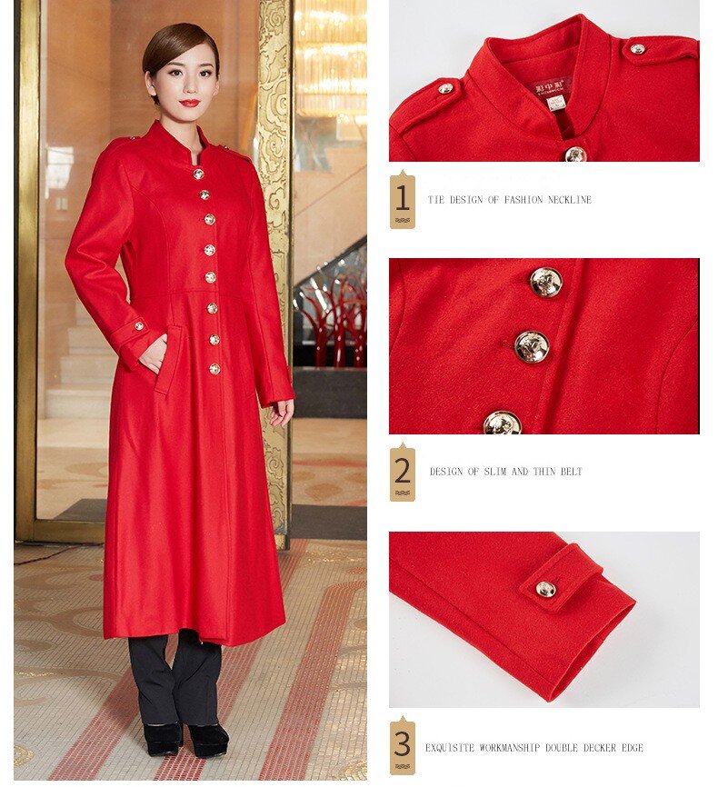 Hotel Long Formal Coats | Winter Ceremonial Attire | Premium Supplier