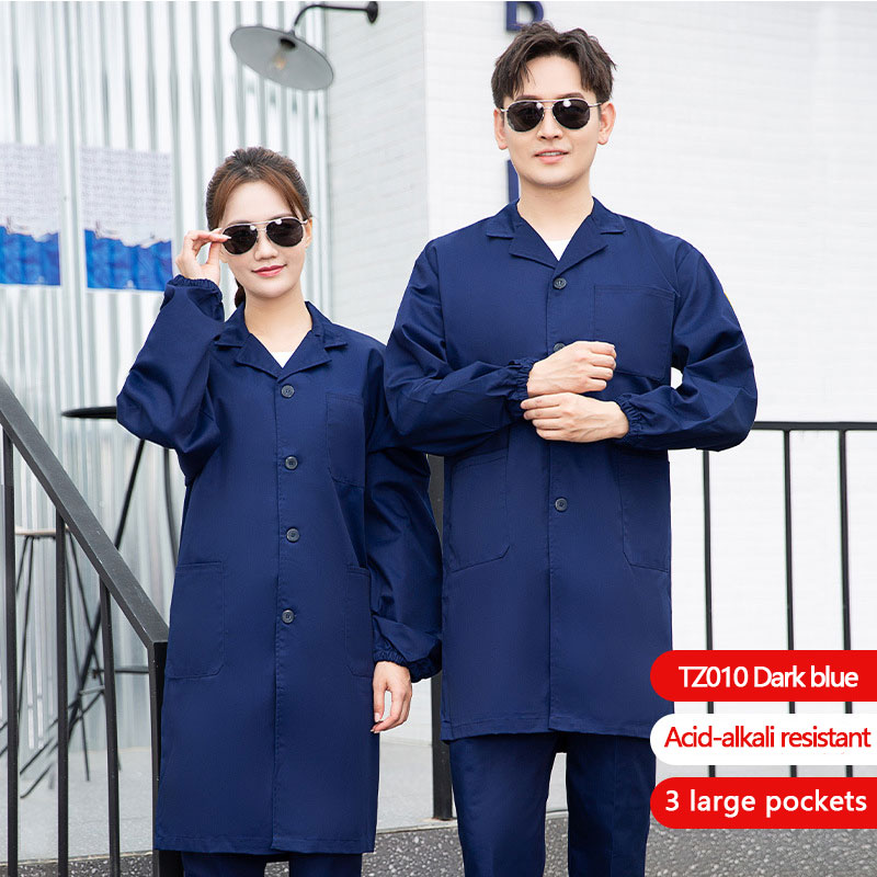 Acid-Alkali Resistant Lab Coats | Full-Process Twill Collection | Certified Manufacturer