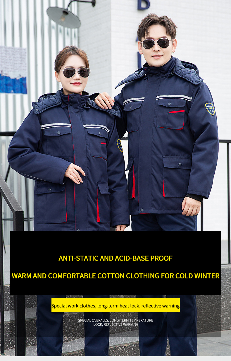 Acid-Alkali & Anti-Static Winter Jackets | Cold Weather Protection | Certified Manufacturer