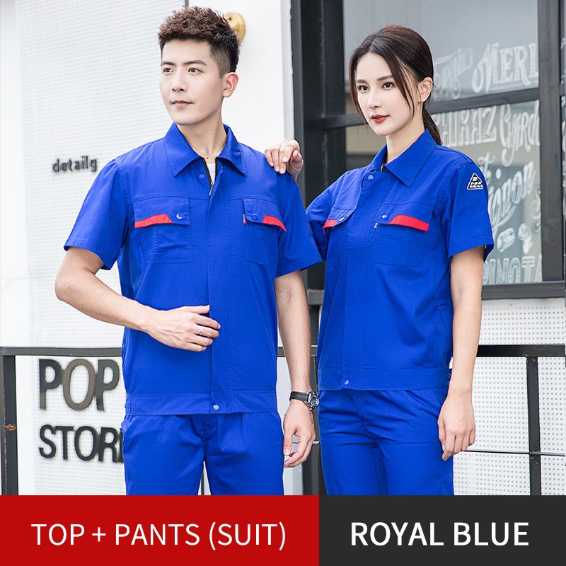 Polyester-Cotton Anti-Static Fine Twill Work Uniform | Summer Collection | Certified Manufacturer