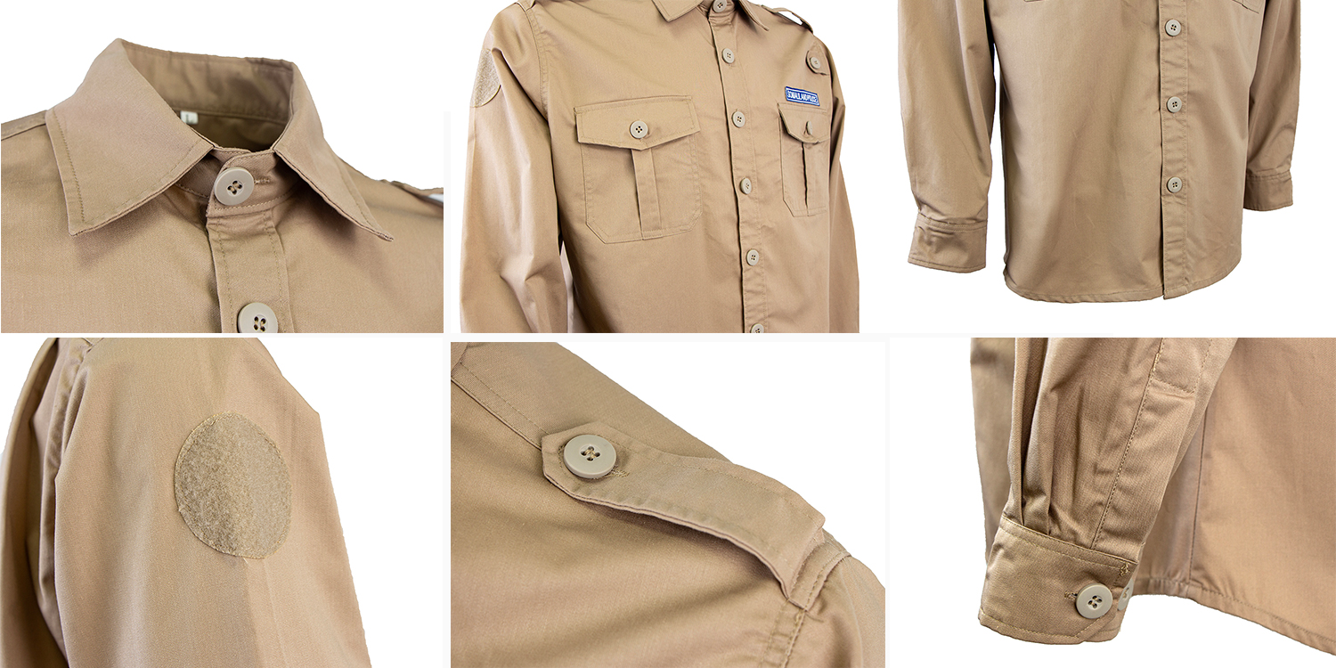 Somaliland Police Long Sleeve Shirt | Colección oficial de uniformes | Fabricante certificado