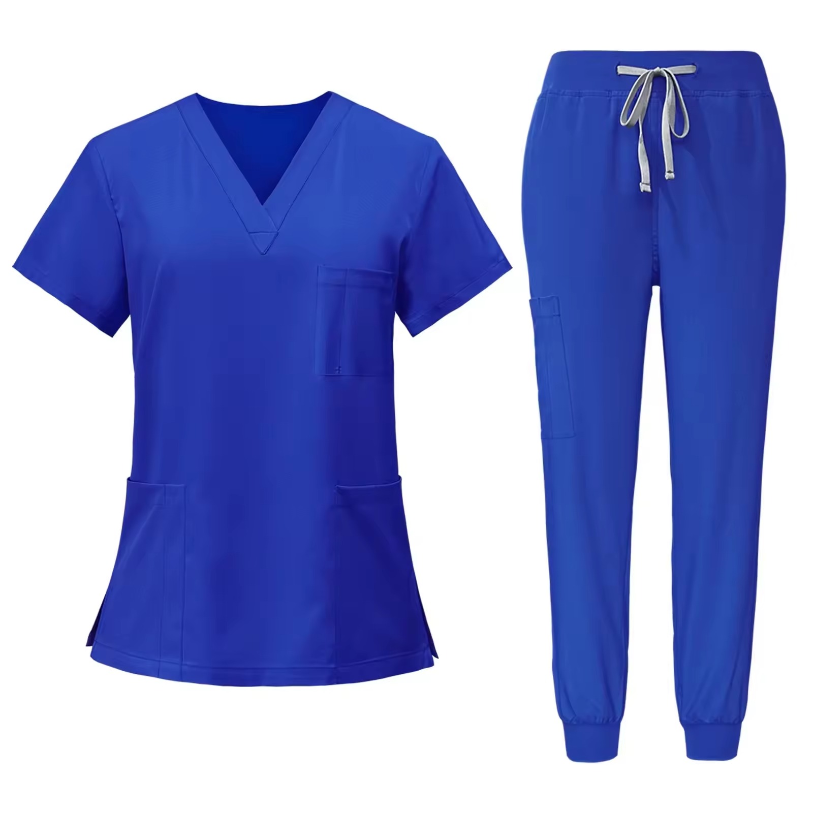 Solid Color Medical Uniforms | Multi-Color Selection | Clinical Wear Collection