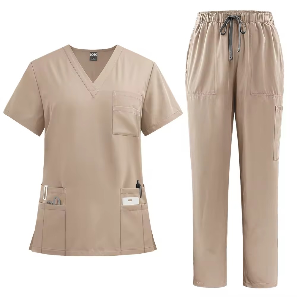 Professional Solid-Color Scrubs | Multi-Tone Options | Healthcare Apparel Solutions
