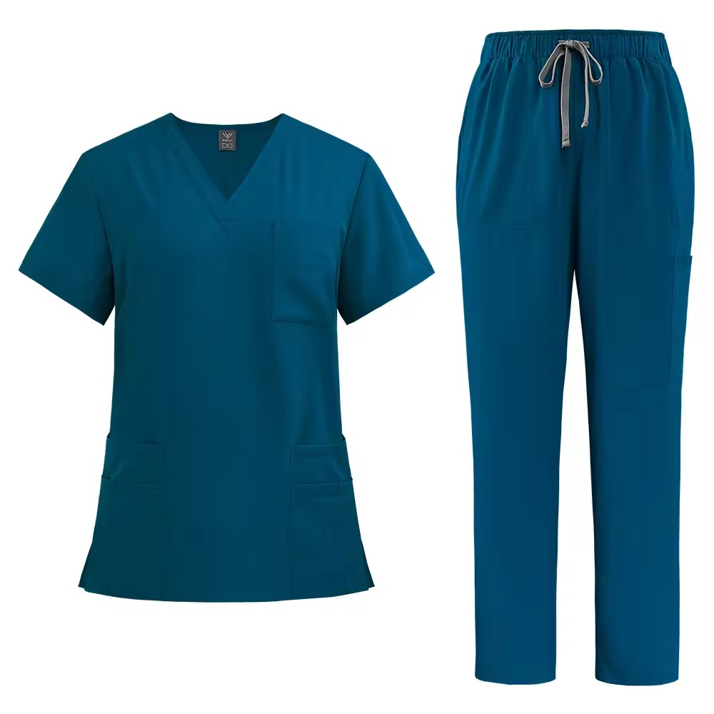 Professional Solid-Color Scrubs | Multi-Tone Options | Healthcare Apparel Solutions