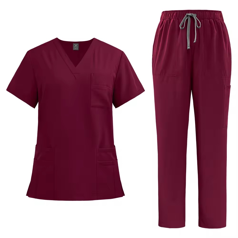Professional Solid-Color Scrubs | Multi-Tone Options | Healthcare Apparel Solutions