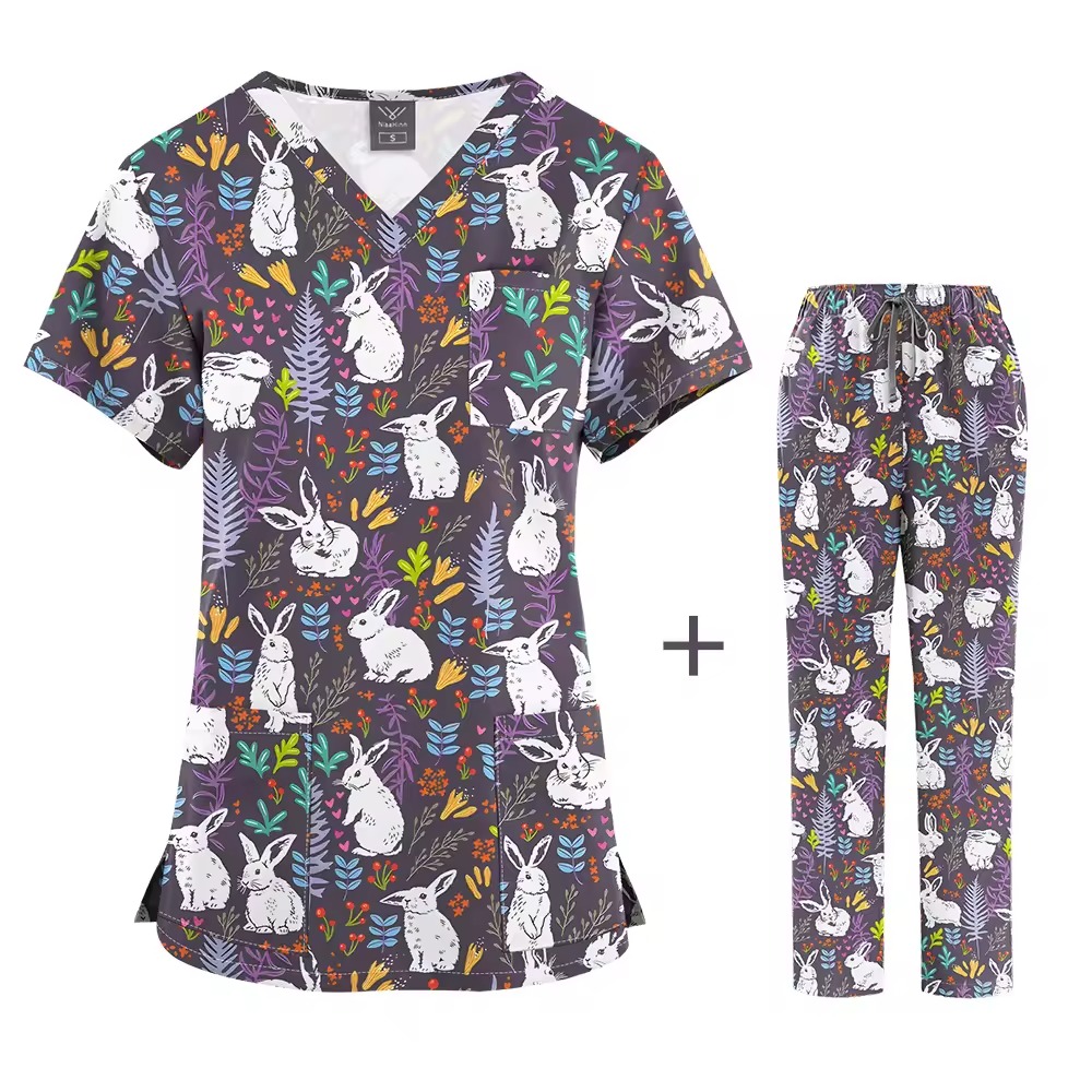 Therapeutic Prints Collection | Animal & Geometric Scrubs | Medical Fashion Line
