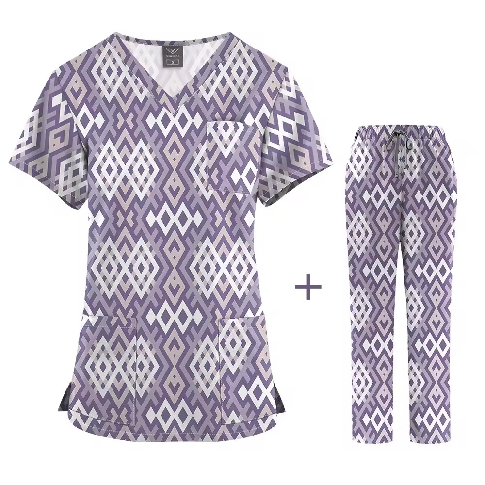 Therapeutic Prints Collection | Animal & Geometric Scrubs | Medical Fashion Line