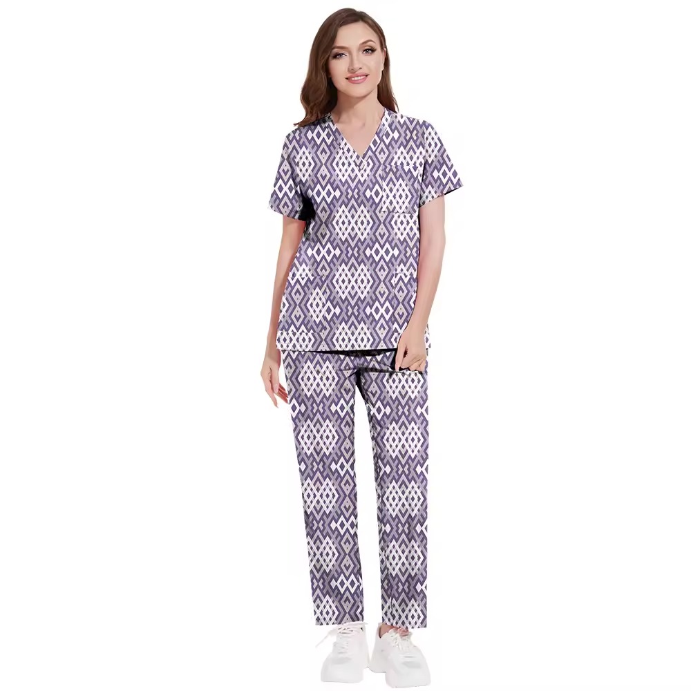 Therapeutic Prints Collection | Animal & Geometric Scrubs | Medical Fashion Line