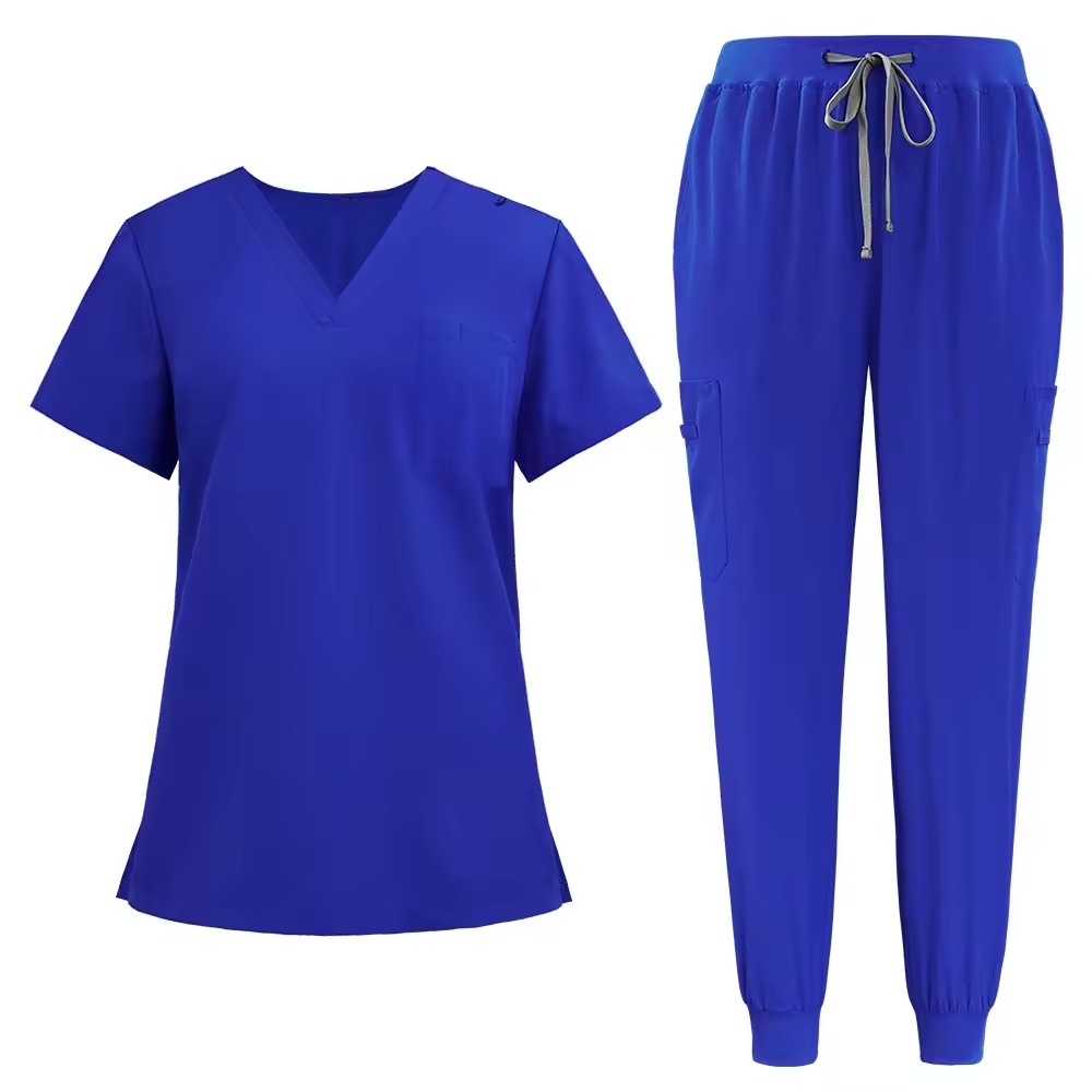 V-Neck Scrub Sets in Multiple Colors | 3-Piece Medical Uniforms