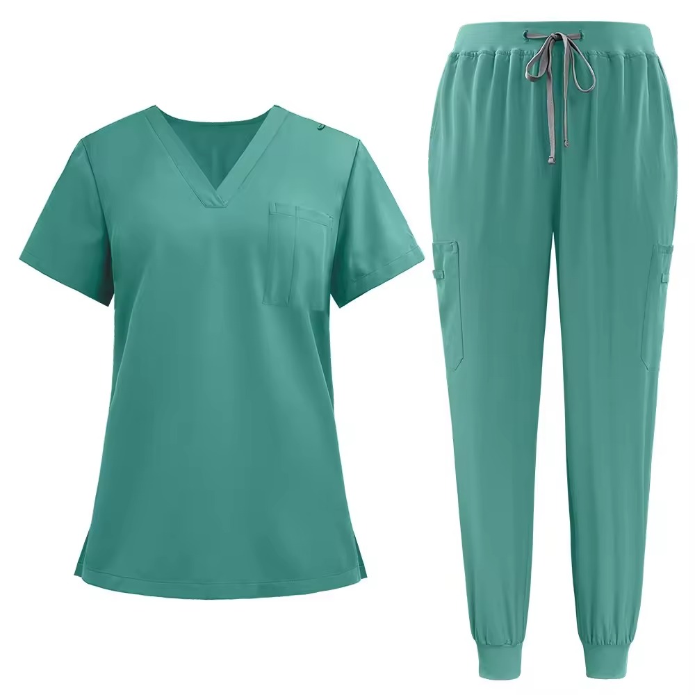 V-Neck Scrub Sets in Multiple Colors | 3-Piece Medical Uniforms