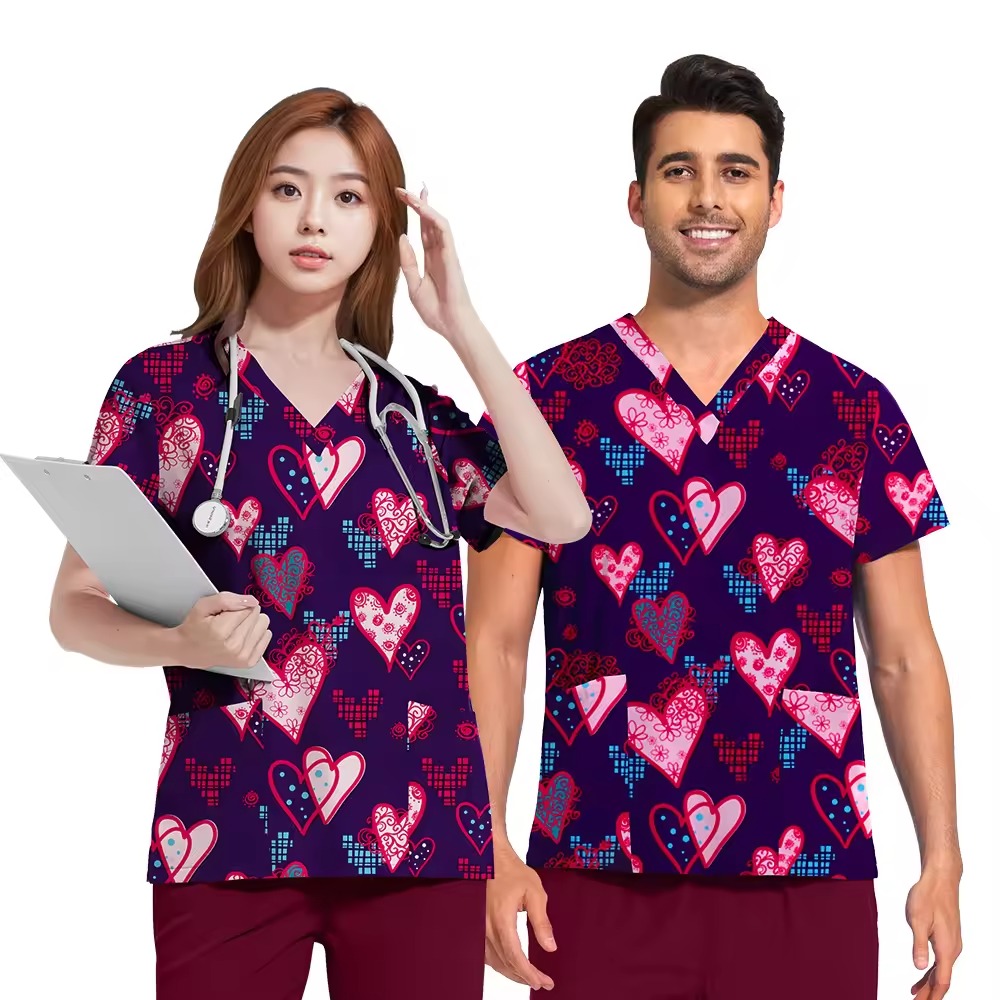 Printed Medical Scrubs | Seasonal Designs | Hospital Uniform Solutions