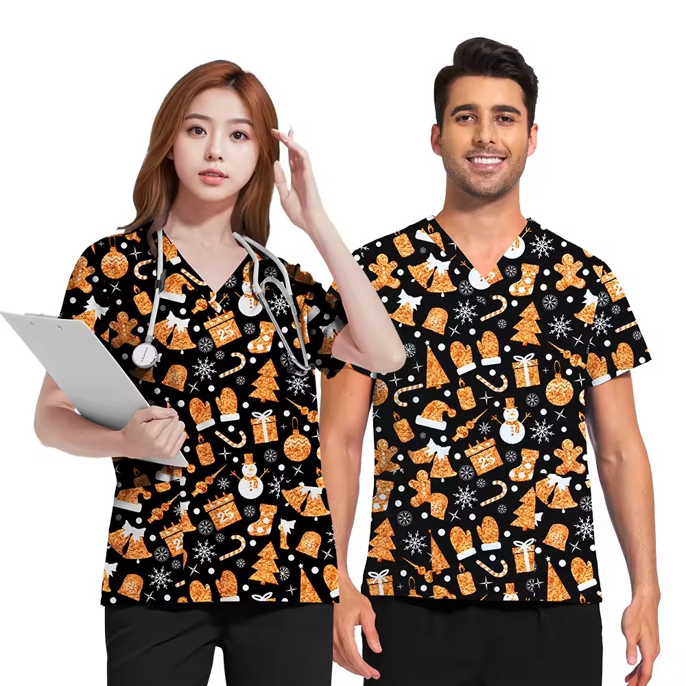 Printed Medical Scrubs | Seasonal Designs | Hospital Uniform Solutions