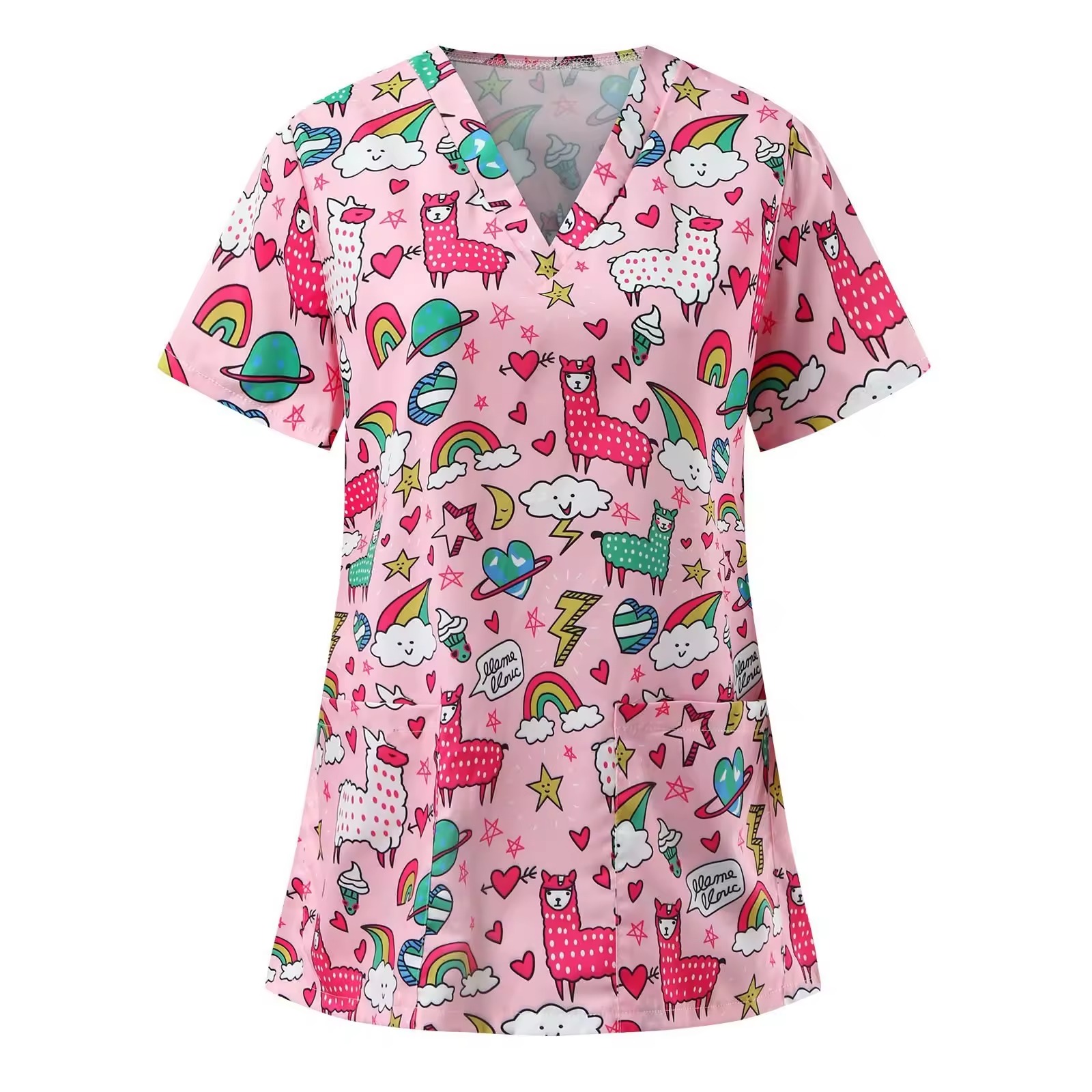 Themed Medical Tops | Vibrant Pattern Collection | Clinical Wear Solutions